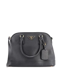 Pre-Owned Prada Medium Open Promenade Bag Saffiano Leather