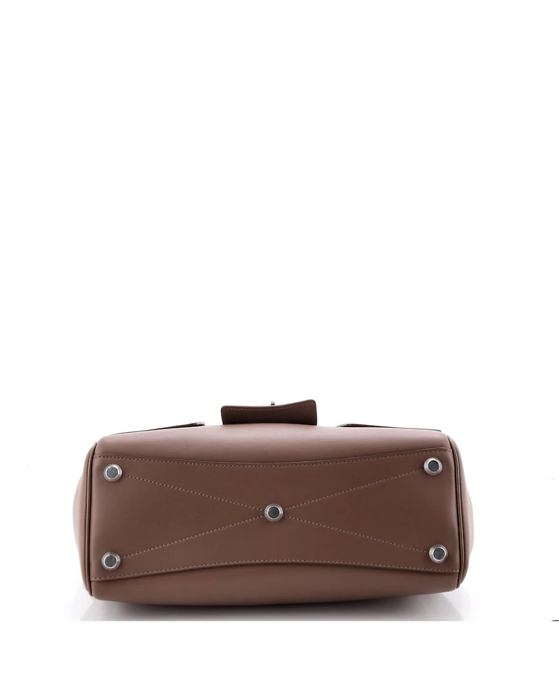 Pre-Owned Balenciaga Small Bel Air Carry All Bag Leather