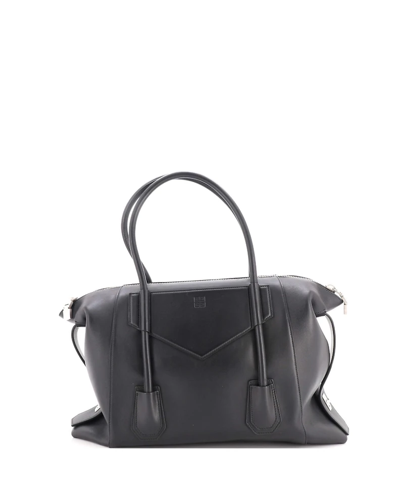 Pre-Owned Givenchy Medium Antigona Soft Lock Bag Leather