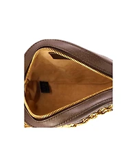 Pre-Owned Gucci Mini Ophidia Round Shoulder Bag Gg Coated Canvas