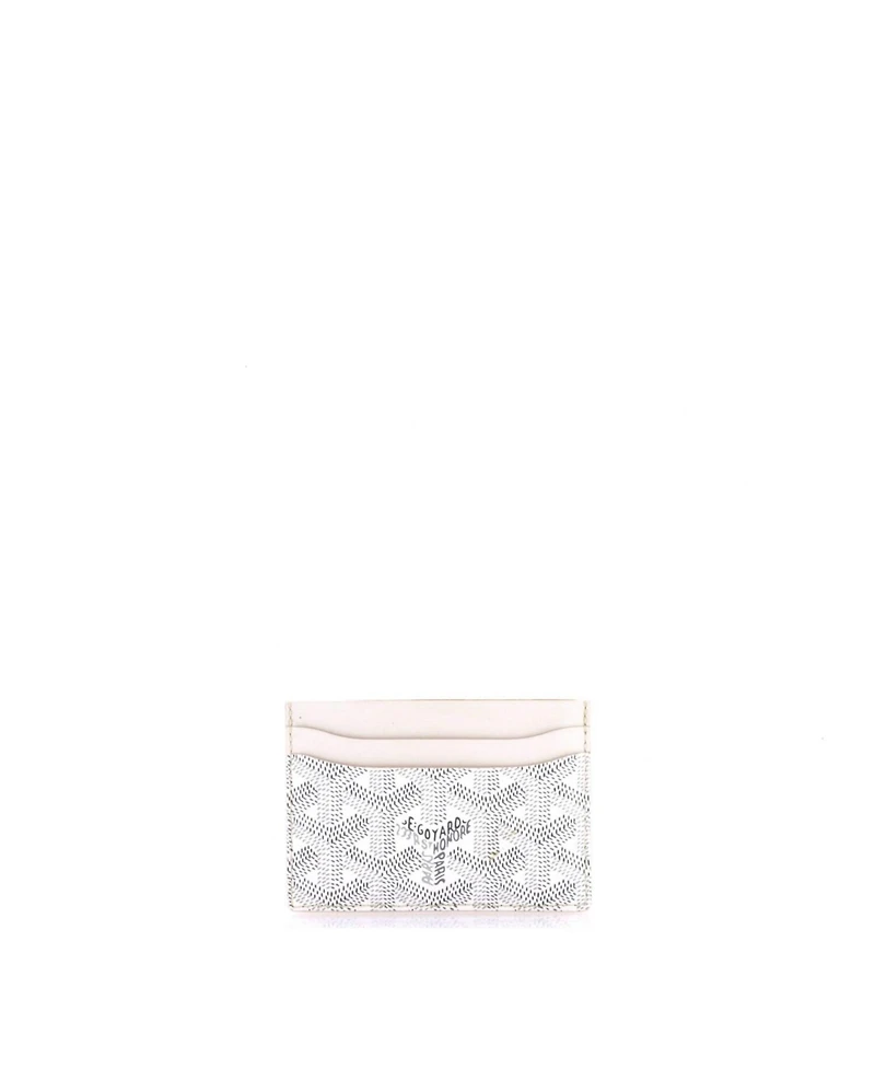 Pre-Owned Goyard Saint Sulpice Card Holder Coated Canvas