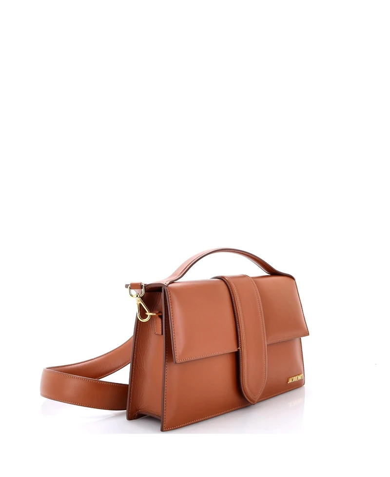 Pre-Owned Jacquemus Le Bambinou Flap Bag Leather