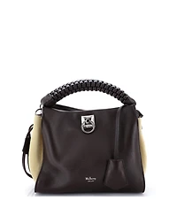 Pre-Owned Mulberry Small Iris Shoulder Bag Leather with Braided Detail