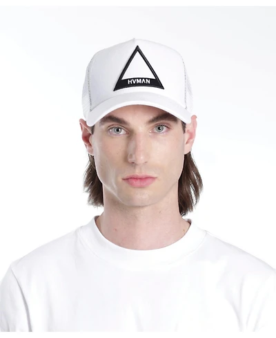 Hvman Chosen To Prevail x Cult Men's Triangle Logo Mesh Trucker Cap