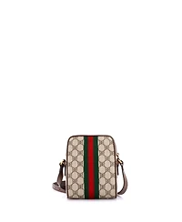 Pre-Owned Balenciaga Mini x Gucci The Hacker Project Zip Messenger Bag Bb Coated Canvas