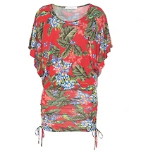 Lascana Women's Ruched Drawstring Dress