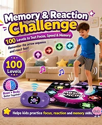 Sugift Interactive Bluetooth Dance Mat for Kids, Ages 3+
