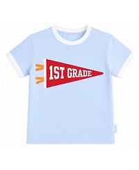Bits & Bows Little/Big Unisex 5-12 1st Grade Crewneck T-Shirt