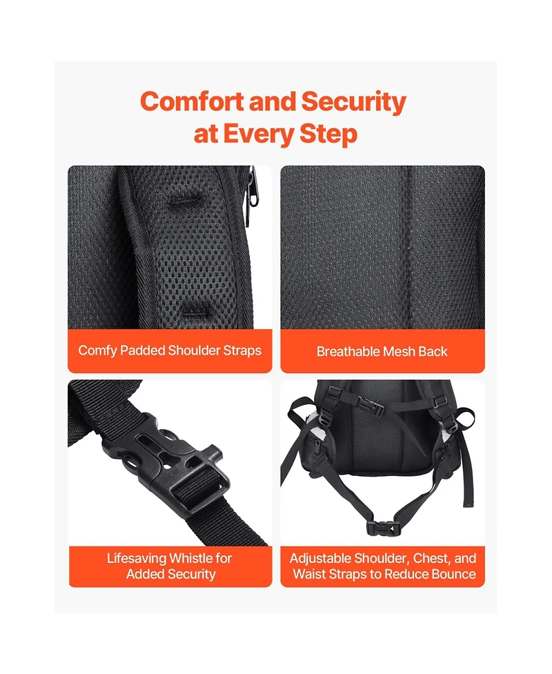 Hongge 15L Insulated Hydration Backpack with 3L Tpu Water Bladder