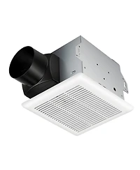 Sugift 80 Cfm Ceiling Mount Bathroom Exhaust Fan with Metal Housing and 4 in Duct