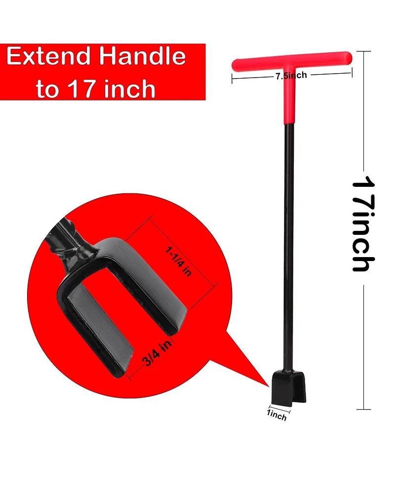 Xdovet Water Meter Key 4-Way Utility Shut Off Tool