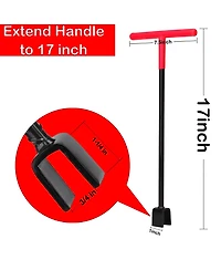 Xdovet Water Meter Key 4-Way Utility Shut Off Tool