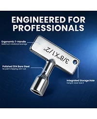 Xdovet Valve Key Stainless Steel Wrench