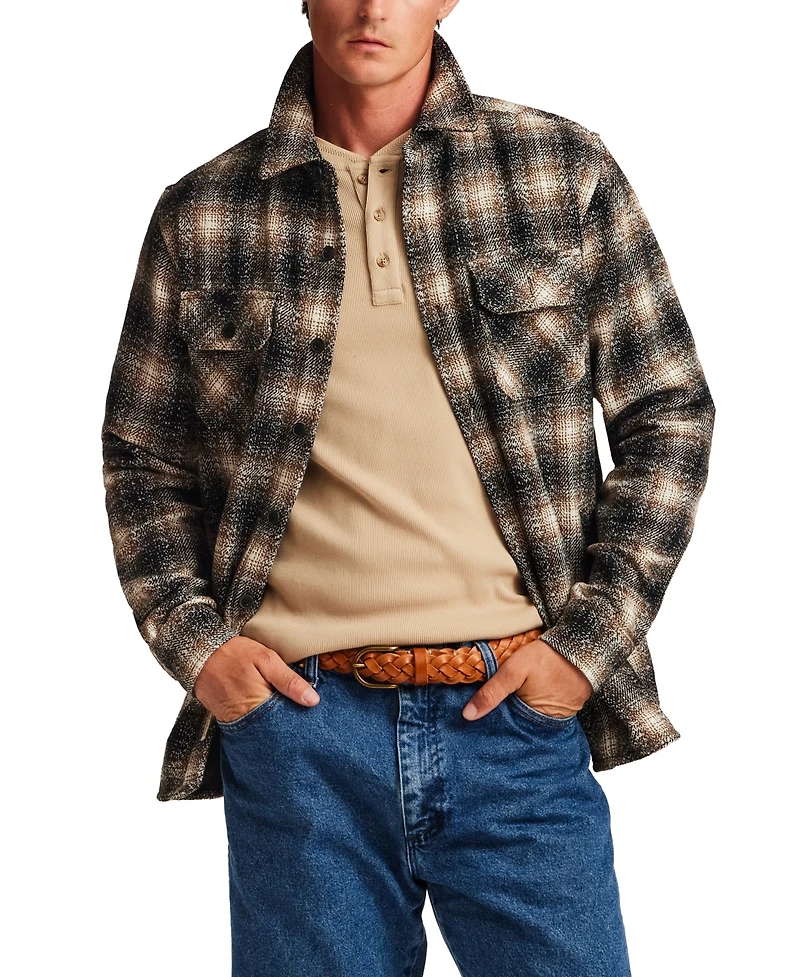 Weatherproof Vintage Brushed Unlined Shirt Jacket