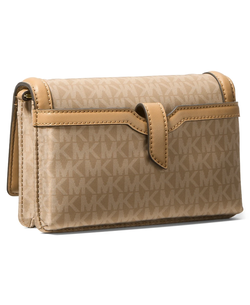 Michael Michael Kors Jet Set Mini Phone Web Strap Crossbody Bag