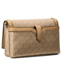 Michael Michael Kors Jet Set Mini Phone Web Strap Crossbody Bag