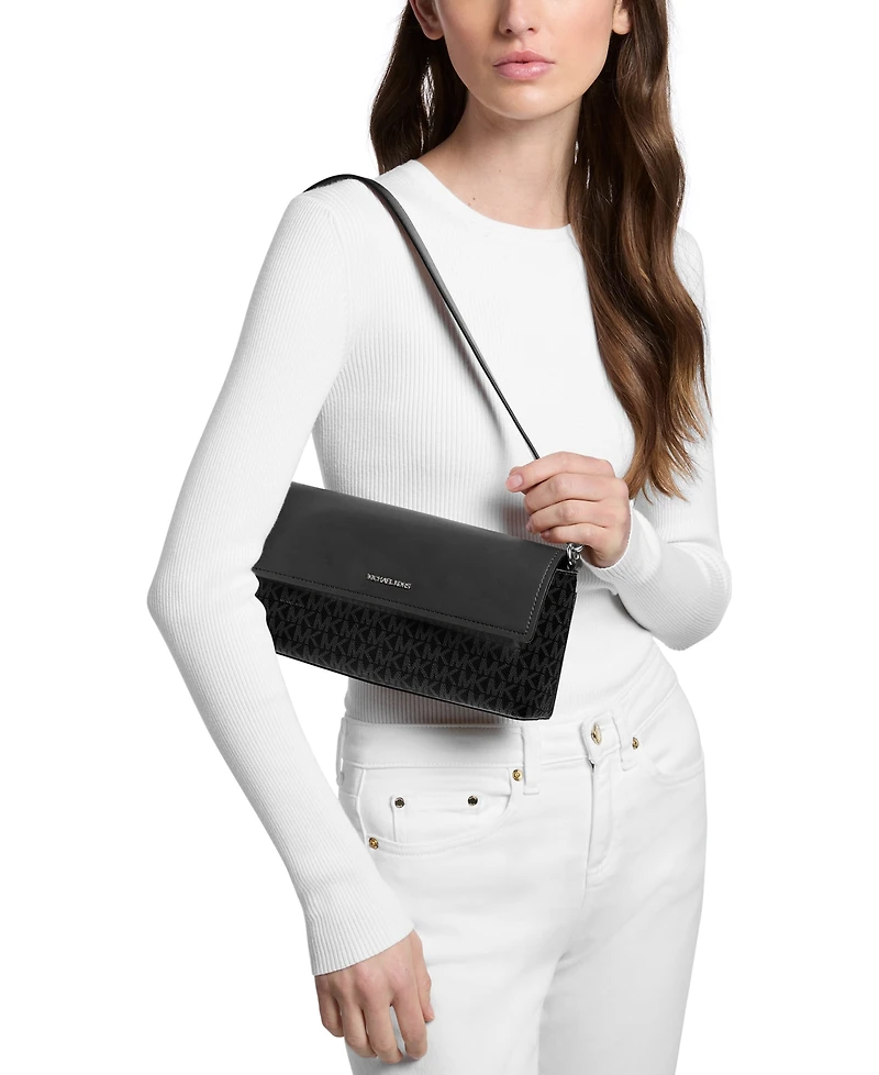 Michael Michael Kors Nabela Small Convertible Pouchette Crossbody Handbag