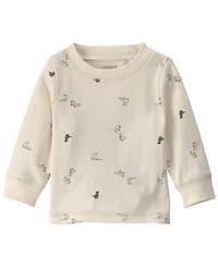 Carter's Baby Boys' Dinosaur Print Long-Sleeve T-Shirt and Overall, 2-Piece Set