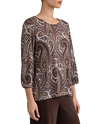 Jones New York Women's Round Neck Top