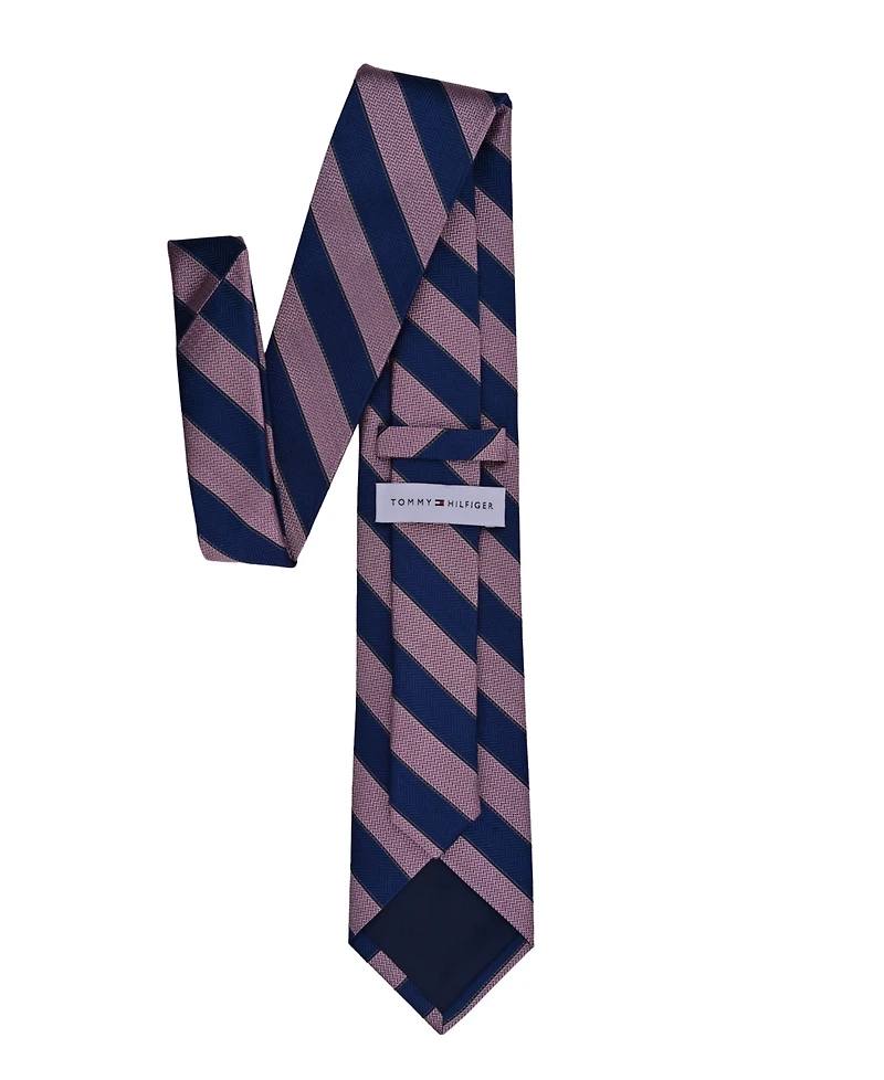 Tommy Hilfiger Men's Carlisle Stripe Classic Tie