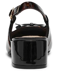 Clarks Women's Iridessa Buckle Block Heel Pumps