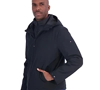 Tommy Hilfiger Men's Open Bottom Soft Shell Bib Jacket