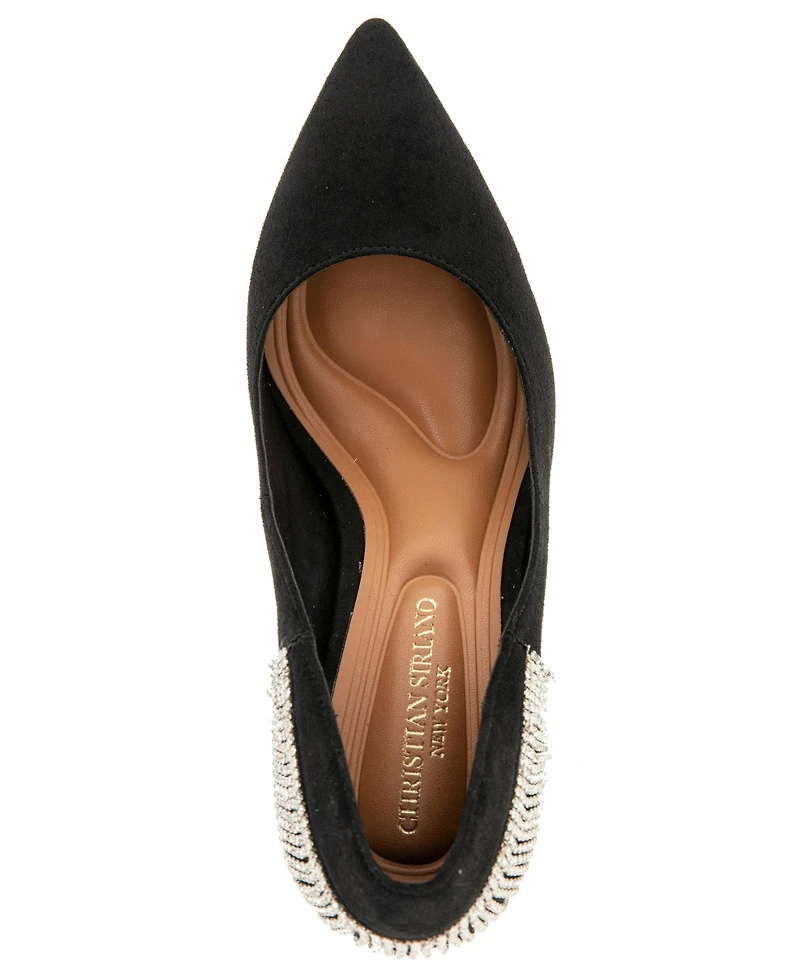 Christian Siriano Women's Banri Rhinestone Pump