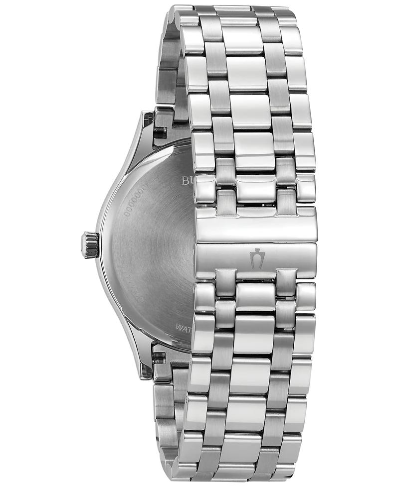 Bulova Men's Stainless Steel Bracelet Watch 40mm 96B261