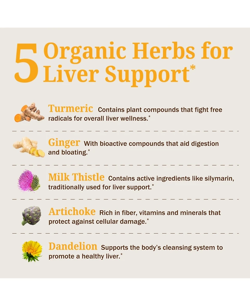 BioSchwartz Liver Support Supplement with Turmeric, Ginger, Milk Thistle, Artichoke and Dandelion, Citrus Flavor, 16 fl oz (3-Pack)