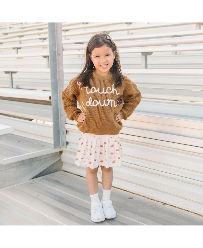 Sweet Wink Little and Big Girls Game Day Glitter Bow Headband