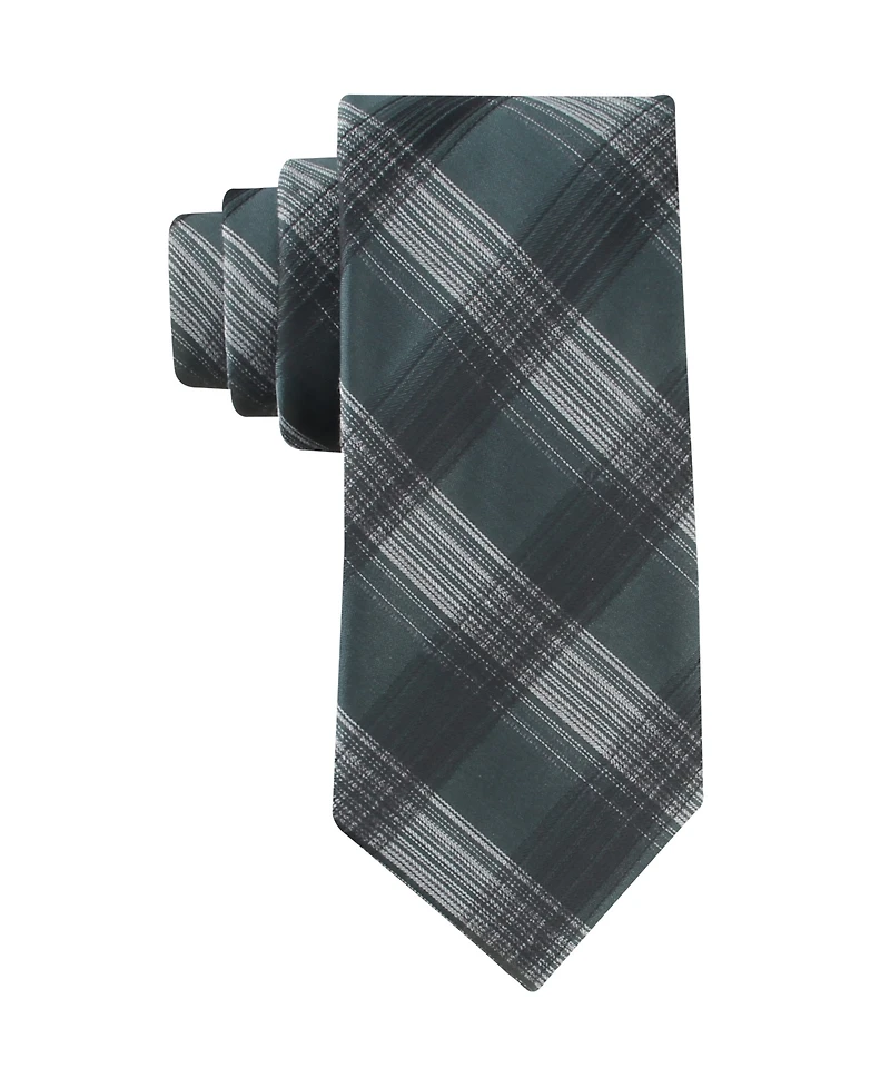 Calvin Klein Men's Justy Plaid Tie