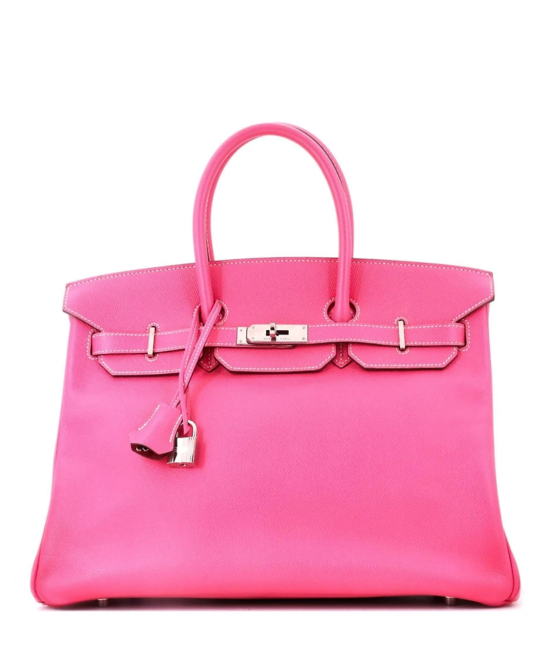 Pre-Owned Hermes Candy 35 Handbag Epsom