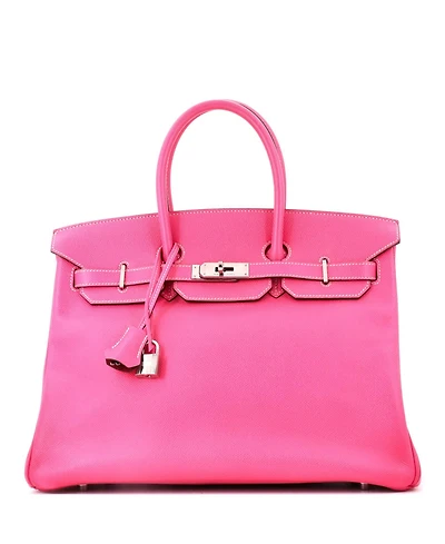 Pre-Owned Hermes Candy 35 Handbag Epsom