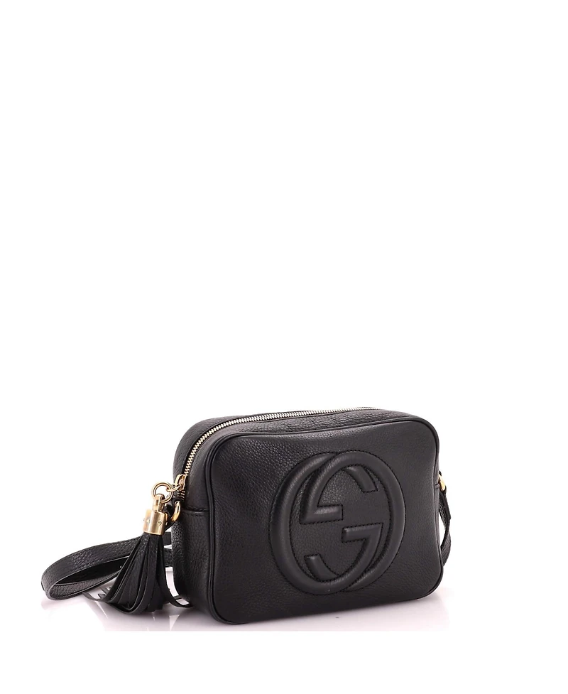 Pre-Owned Gucci Small Soho Disco Crossbody Bag Leather