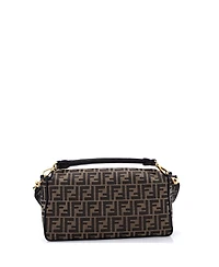 Pre-Owned Fendi Large Baguette Nm Bag Zucca Canvas