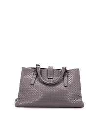 Pre-Owned Bottega Veneta Medium Roma Bag Intrecciato Nappa