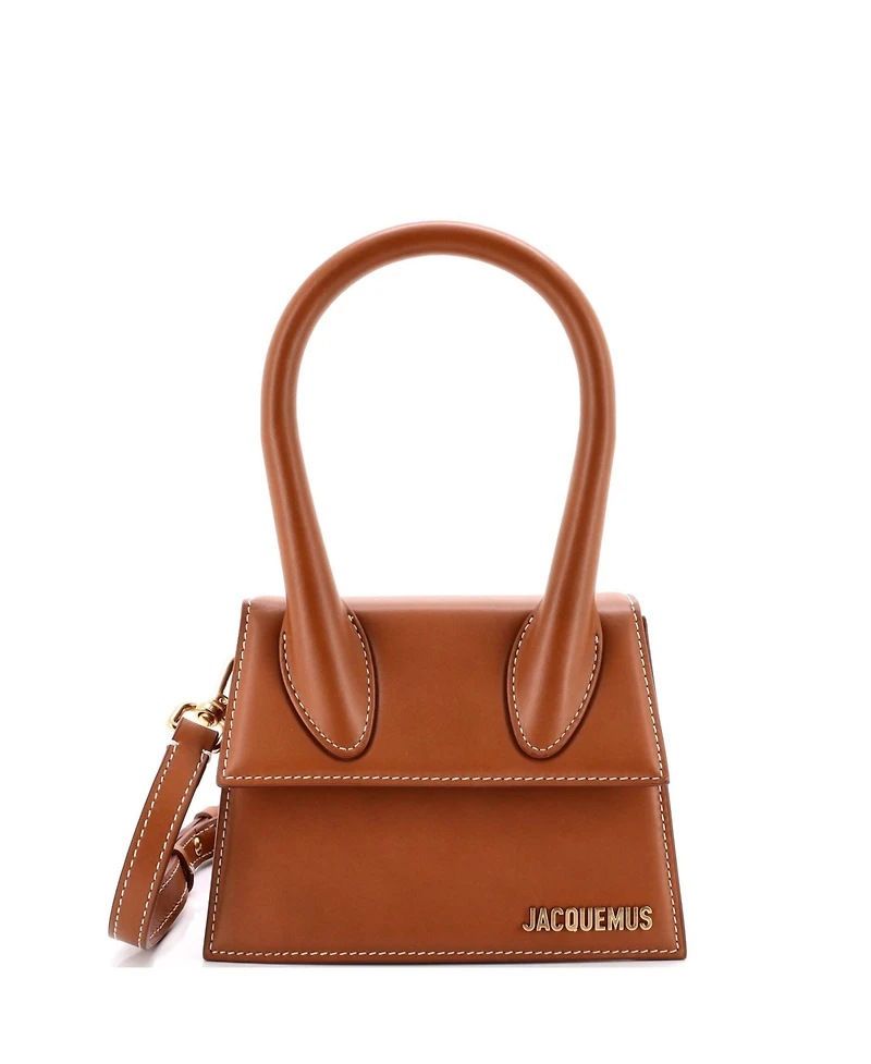 Pre-Owned Jacquemus Moyen Le Chiquito Bag Leather