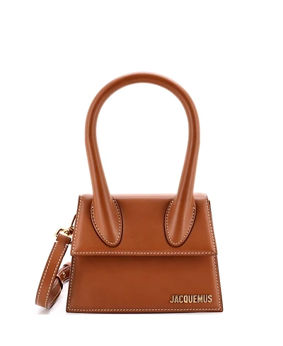 Pre-Owned Jacquemus Moyen Le Chiquito Bag Leather