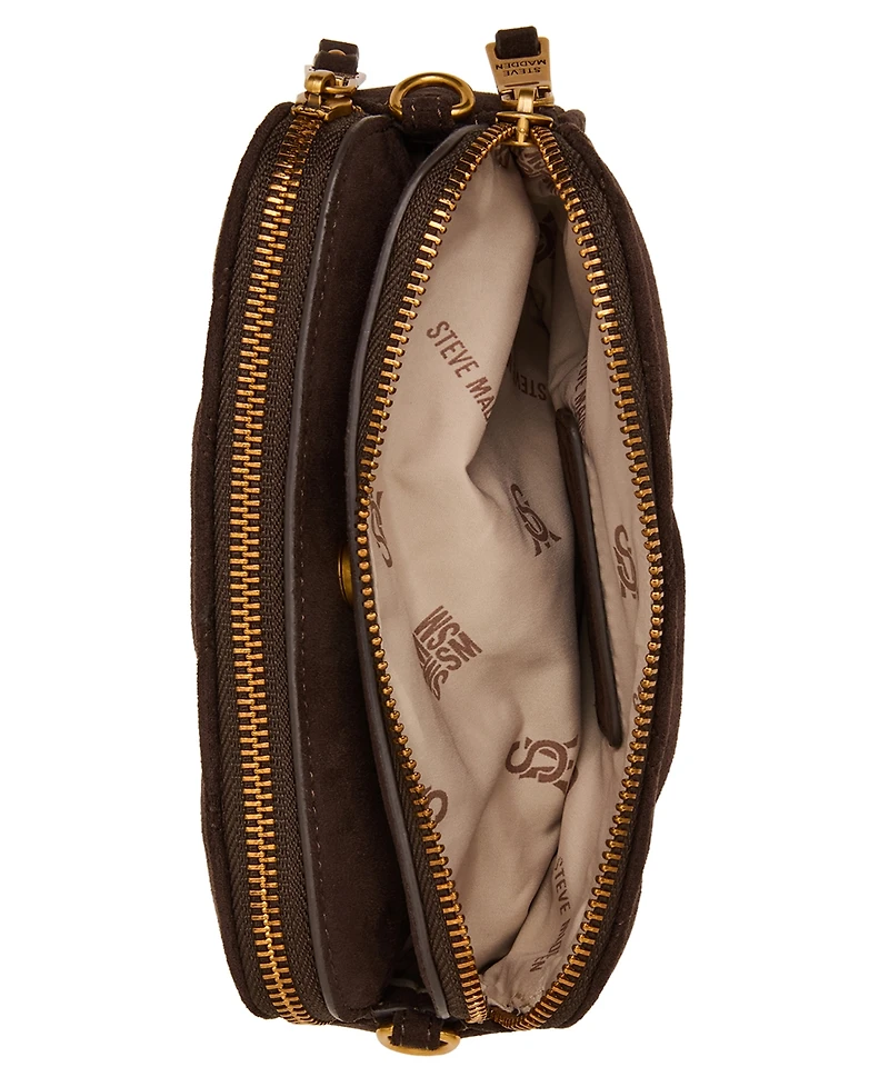 Steve Madden Daisy Quilted Mini Crossbody Handbag