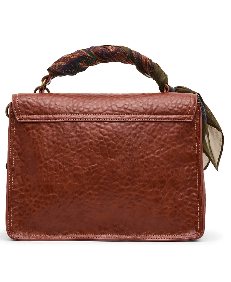 Steve Madden Theia Flap Small Satchel Handbag
