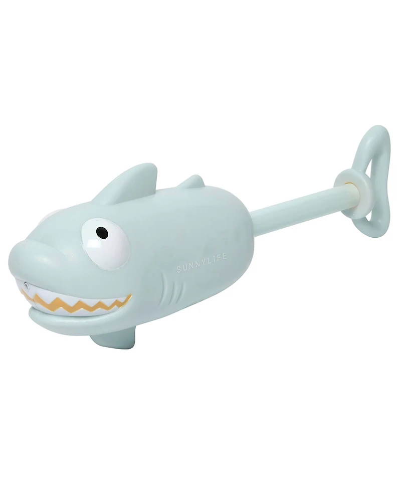 Sunnylife Shark Hand-Pump Water Squirter, 21-Foot Range, Ages 3+