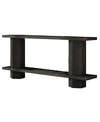 Slickblue 2-Tier Console Table for Hallway or Behind Sofa