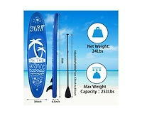 Hikeen Inflatable and Adjustable Stand Up Paddle Board