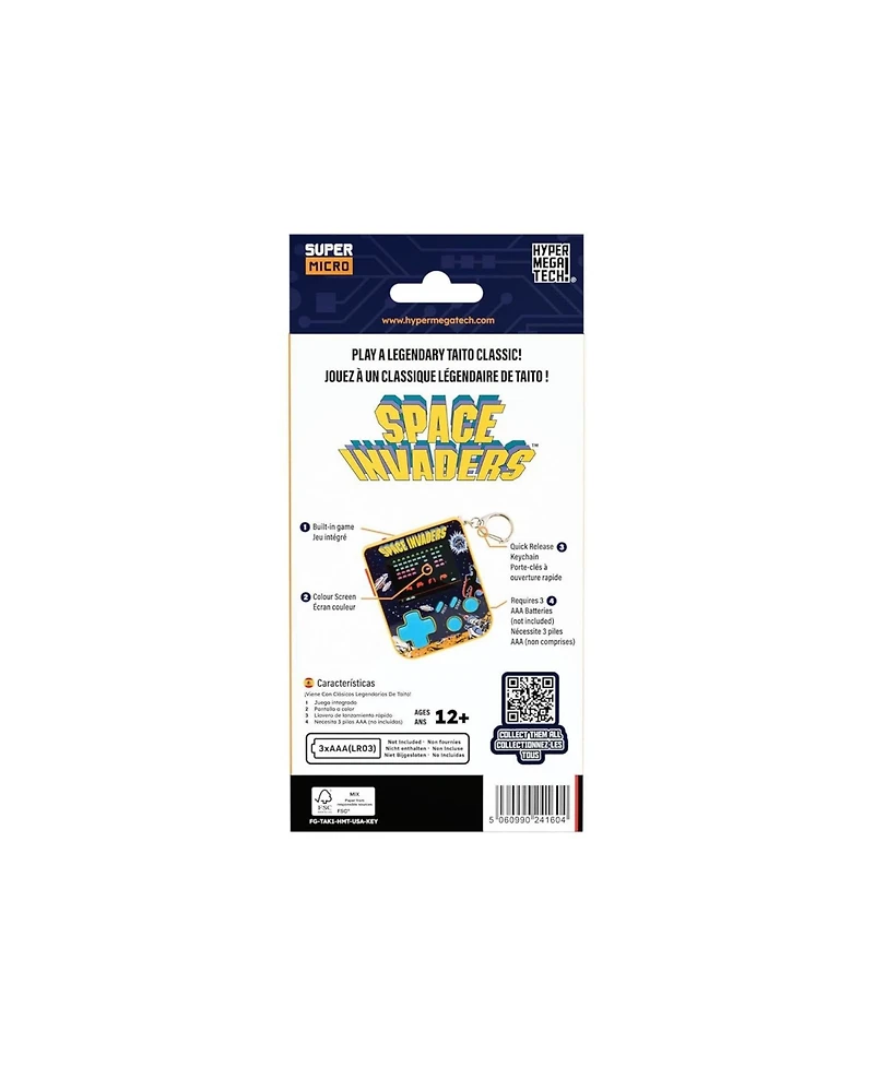 Blaze Entertainment HyperMegaTech Taito Space Invaders Keychain