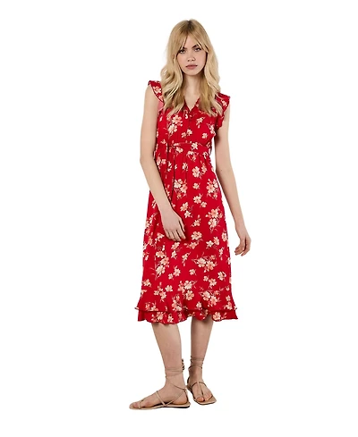Apricot Women's Rock Cress Floral Ditsy Midi Dress