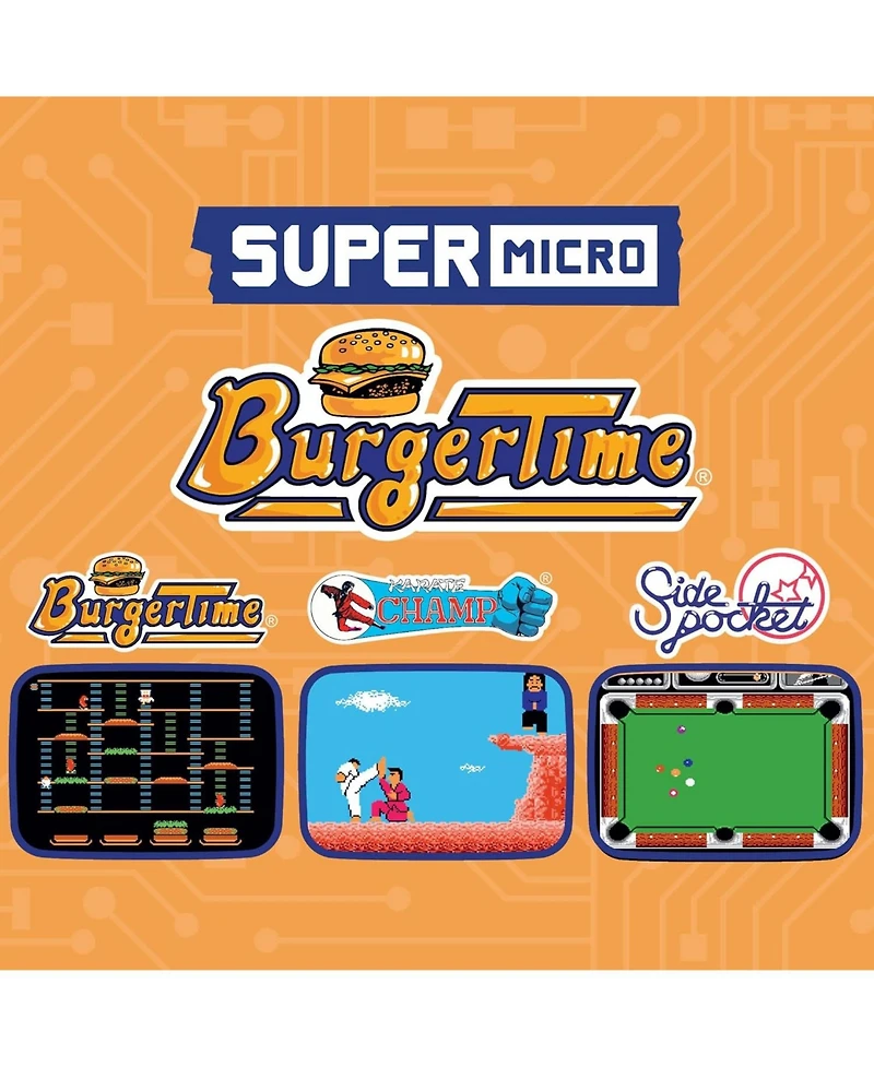Blaze Entertainment HyperMegaTech Data East Burgertime Keychain