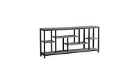Slickblue Console Table with Storage Shelves for Entryway or Sofa