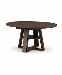 homfan 43.3"-59.06" Extendable Oval Dining Table for 4-8