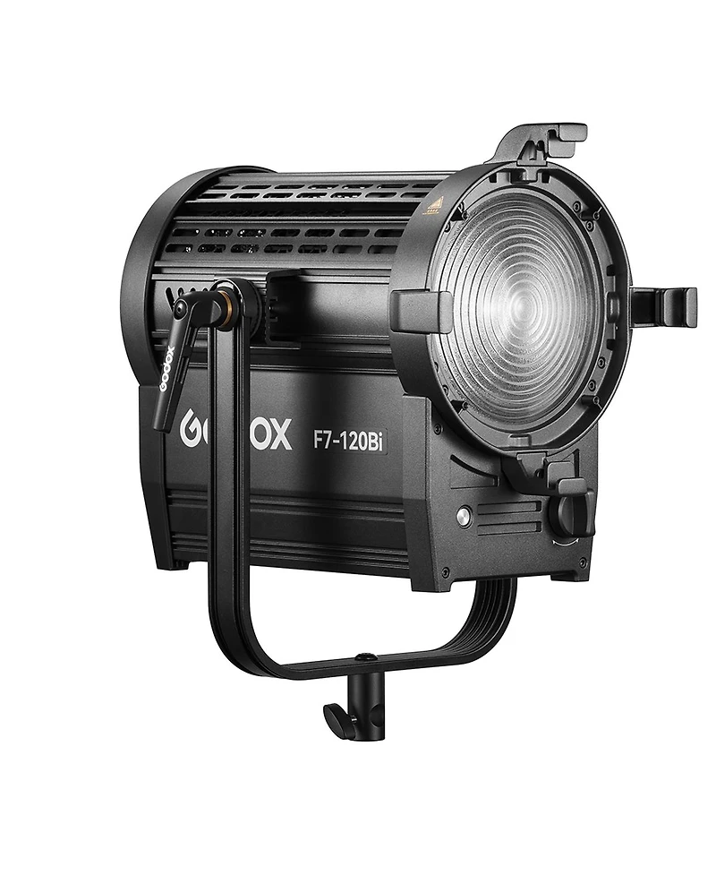 Godox F7-120 120W Bi-Color Fresnel Light, Stand Mount