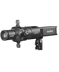 Godox RS100R Full-Color Rgb Led Video Light Kit with SP36K Projection Attachment, Built-In Battery, Nfc App Pairing, Dmx, Godox S-Mount